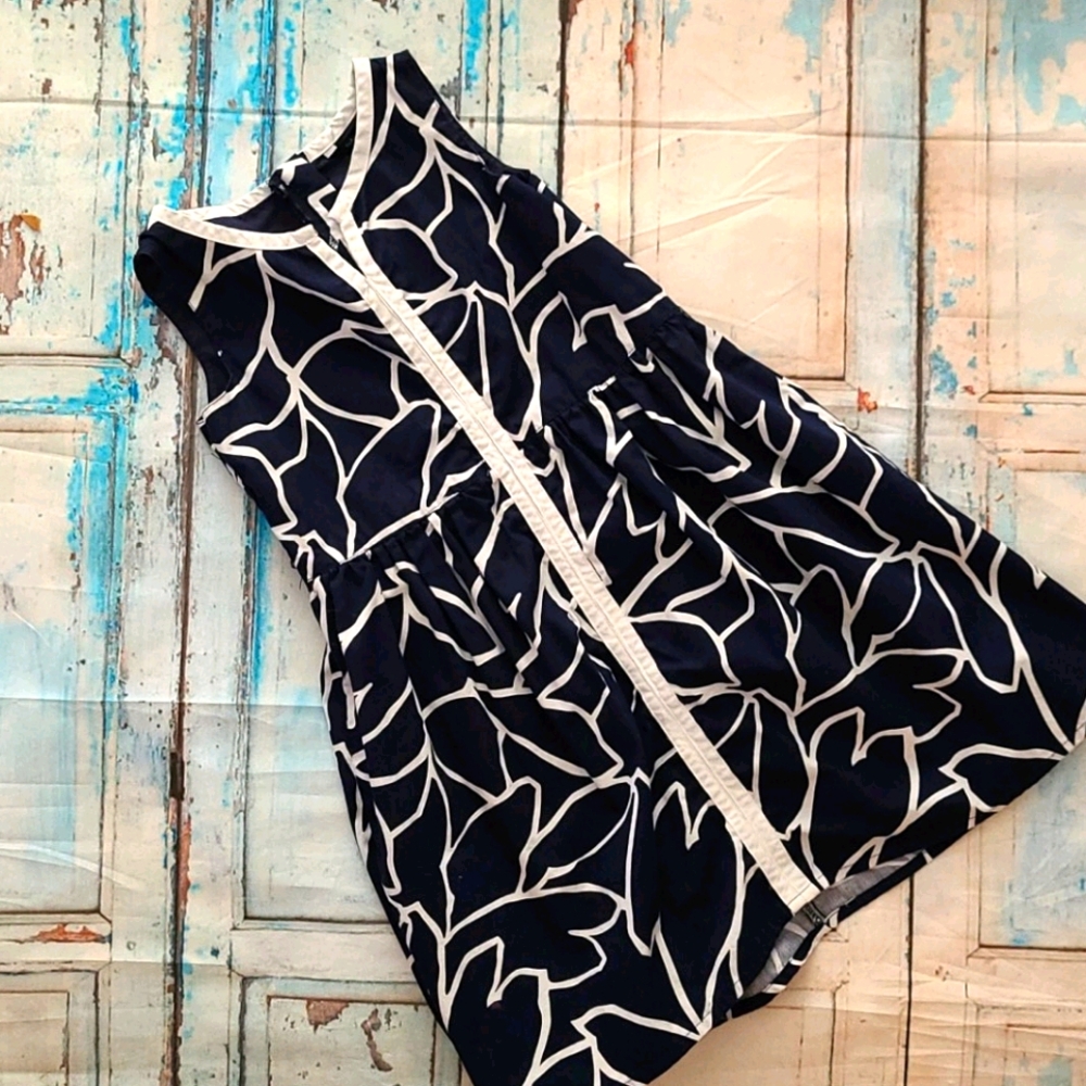 Navy and White Nautica Dress